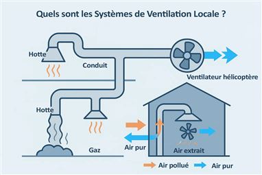 Quels sont les systèmes de ventilation locale ?