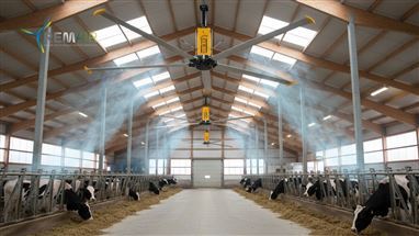 Was ist ein Stallventilator? Warum sollte er in der Tierhaltung eingesetzt werden?